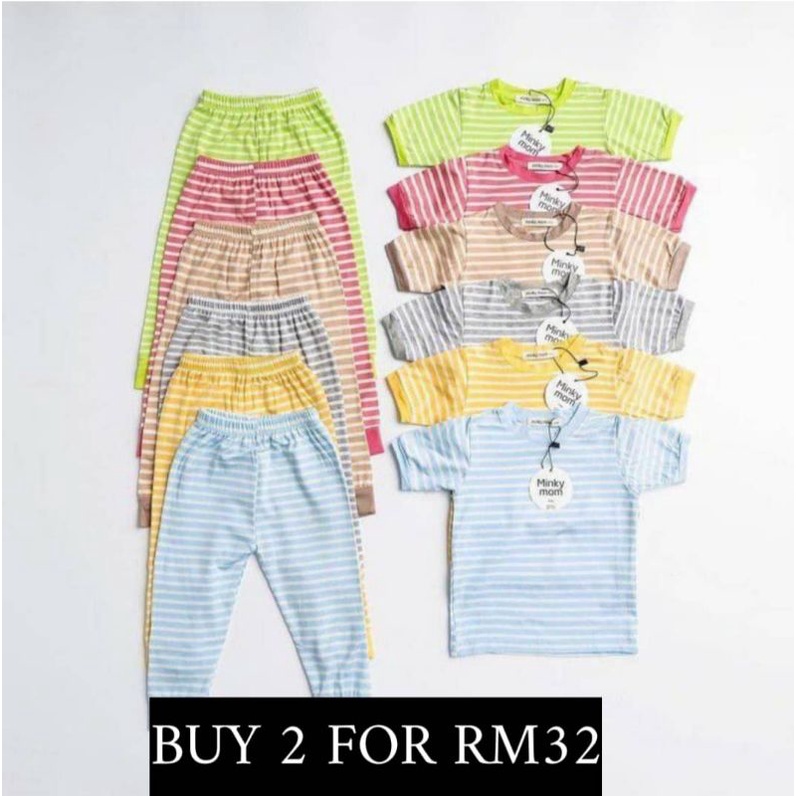 PJYAMAS UNISEX BOY & GIRL/PYJAMAS BOY/PYJAMAS GIRL/BAJU BUDAK สินค้ามาใหม่