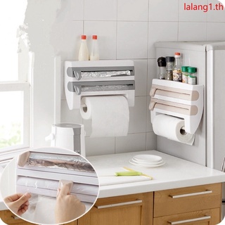 New Kitchen Cling Film Sauce Bottle Storage Rack Paper Towel Holder Kitchen Accessories