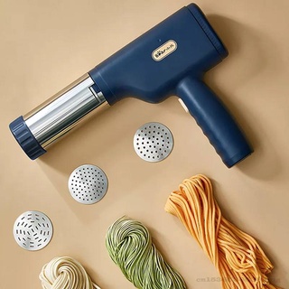 เครื่องรีดเส้นพาสต้า BEAR เครื่องรีดเส้นไฟฟ้า 3หัว ที่รีดเส้นแป้ง Household handheld wireless noodle gun