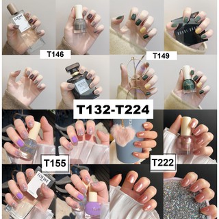 (T132-T224) ยาทาเล็บกึ่งเจล Two Moons 10ML. ยาทาเล็บ สีทาเล็บ