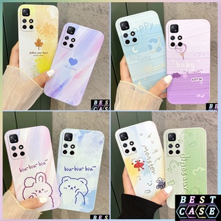 เคส Redmi 10 เคส Redmi 10 Cute Xiaomi Case Camera Protector Full Case Coverag Side Pattern Phone Case Soft Case เคสโทรศัพท์