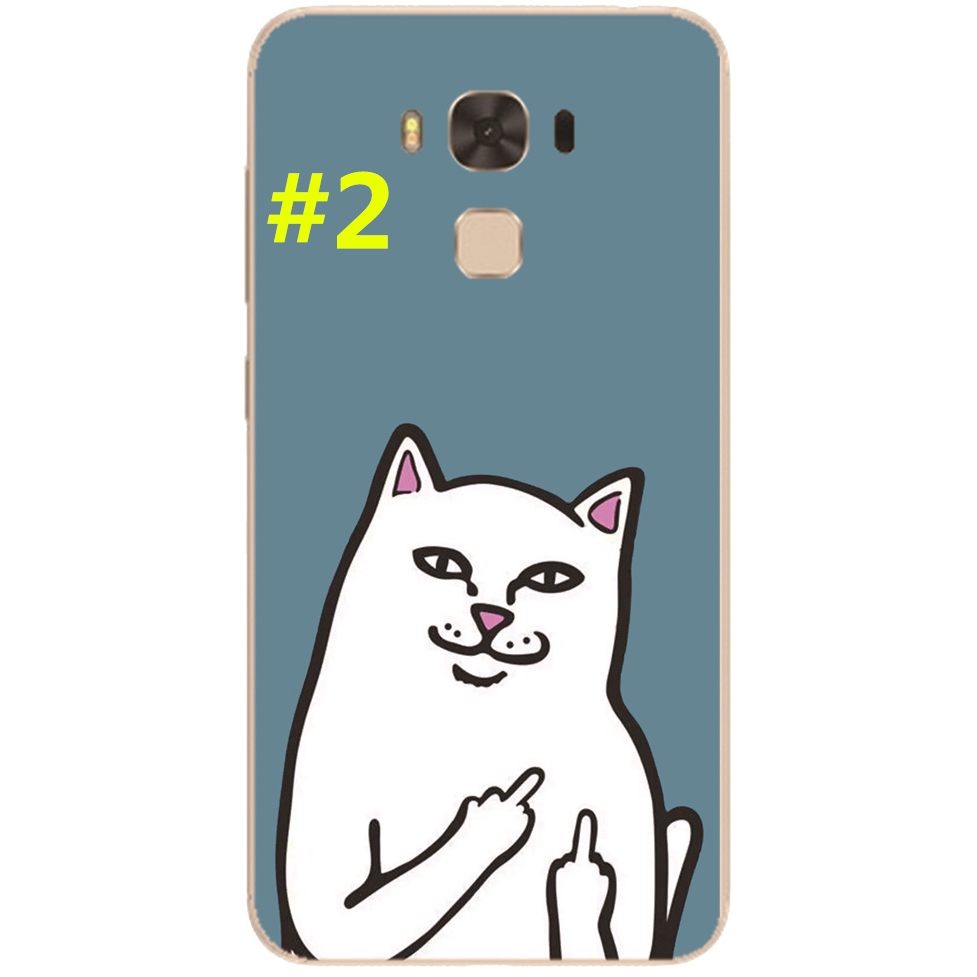 Cartoon Bad Cat Soft TPU Case ASUS Zenfone 3 MAX ZC520TL/ZC553KL/ZE520KL/ZE552KL #2
