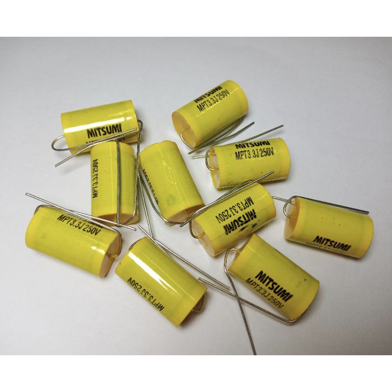 cเสียงแหลม 3.3uf/250v ซีเสียงแหลม จาน ซีถ่วงกันแหลมขาด เสียงใส่ขึ้น