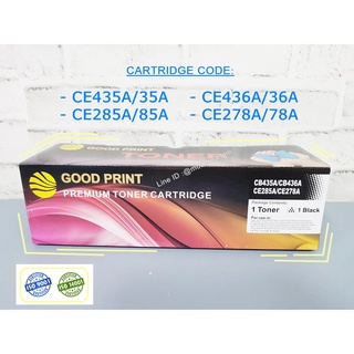 หมึกปริ้นเตอร์ HP CE285A 278A 436A 435A /Canon cartridge no.312/313/326/328/325