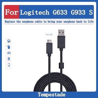 สายชาร์จ USB สําหรับลําโพง Logitech G933 G633 G933S G633S