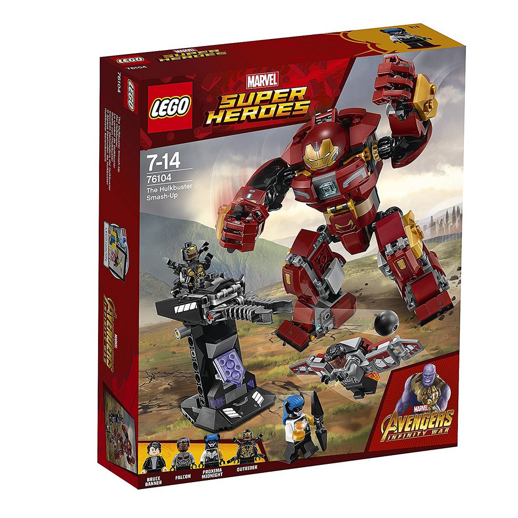 เลโก้แท้ LEGO Marvel Super Heroes 76104 The Hulkbuster Smash-Up