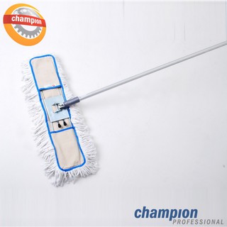 ม็อบดันฝุ่น ขนาด 18-30นิ้ว ด้ามอลูมิเนียม ยาว 1.5เมตร แบรนด์ Champion (เฉพาะด้าม)