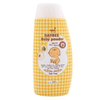 Baybeeเบย์บีแป้งข้าวโพดทาตัวเด็กขนาด100g