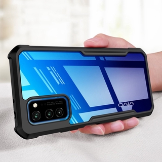 เคสโทรศัพท์อะคริลิคใส กันกระแทก สําหรับ VIVO V20 Pro V20SE SE V21 V23 S12 4G 5G