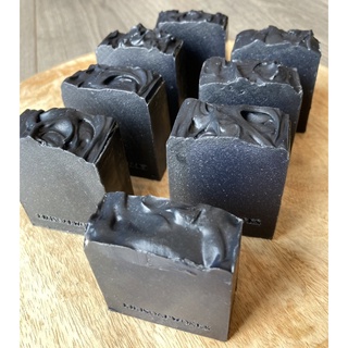 kikisoapworks สบู่ล้างหน้าชาโคล•charcoal facial soap