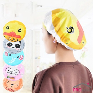 หมวกคลุมผมอาบน้ำ กันน้ำ ลายการ์ตูนน่ารัก   Shower Cap Kids