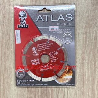 ATLAS ใบตัดกระเบื้อง 4" Professional diamond blade