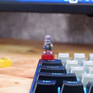 ส่งฟรี  Artisan keycap  mini มันม่วง