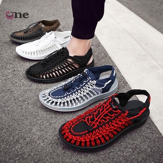 🔥 แตะ รัด ส้น สไตล์ Kenen ชาย หญิง （สีต่างๆ）รองเท้าใหญ่ รองเท้าแตะรองเท้าแตะ（พร้อมกล่อง）