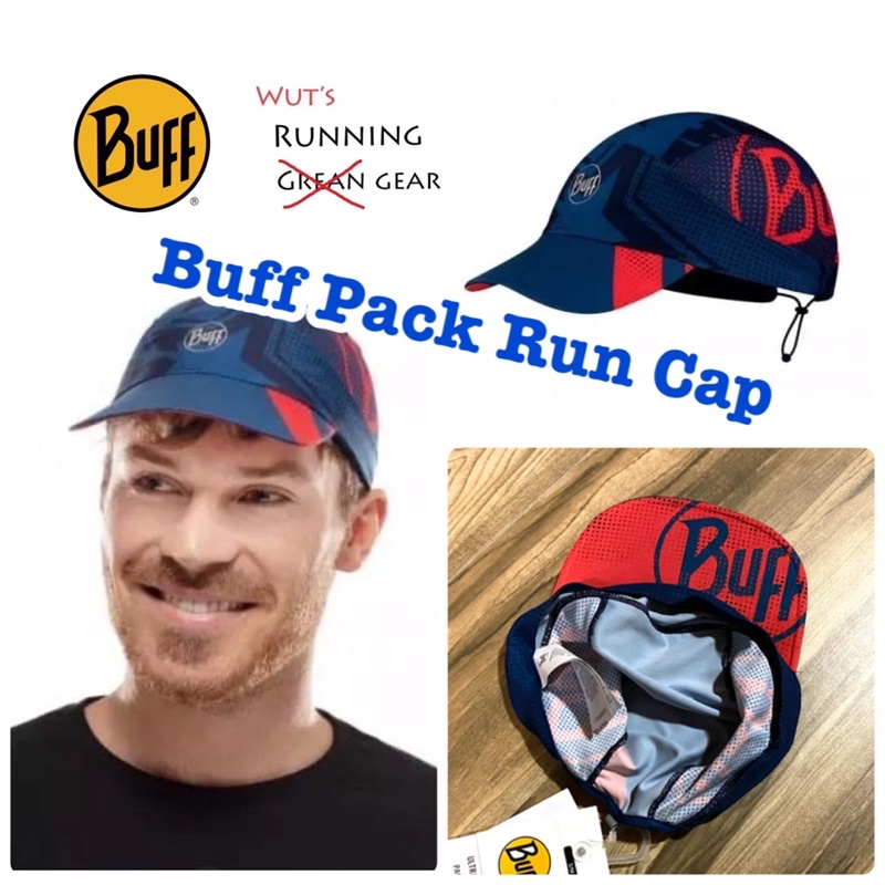 หมวกวิ่ง Buff Pack Run Cap Bases Multi