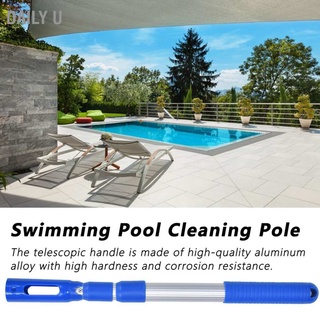 Daily U Swimming Pool Pole Telescopic Rod Cleaning Accessories for Skimming Net Rake Brush