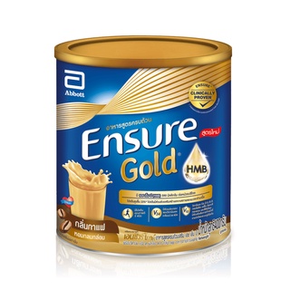 Ensure Gold เอนชัวร์ โกลด์ อาหารสูตรครบถ้วนชนิดผง กลิ่นกาแฟ ขนาด 400 กรัม