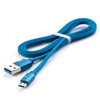 สาย MicroUSB to USB 100 ซม. สีฟ้า Remax/Remax MicroUSB to USB Cable 100 cm Blue