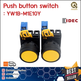 PUSH BUTTON IDEC YW1B-M1E10 Y (1NO)