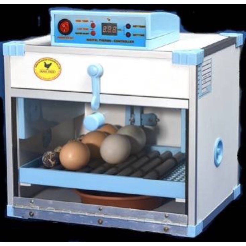 ตู้ฟักไข่อัตโนมัติ ตราไก่ดำ ความจุ 12 ฟอง ระบบดิจิตอล เครื่องฟักไข่อัตโนมัติ