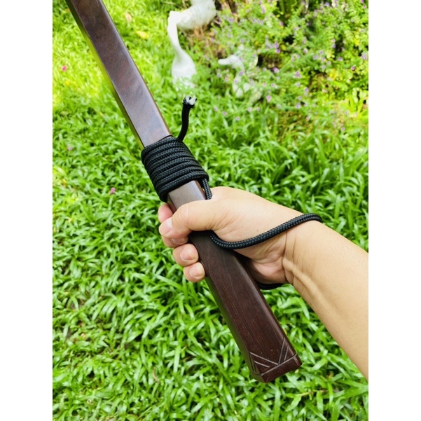 ไม้คมแฝก ทำจากไม้มะค่ายาประมาณ 70 (V.2) | Shopee Thailand