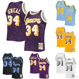 Bkb เสื้อกีฬาบาสเก็ตบอล ทีม Los Angeles Lakers Classic No.34 ONeal