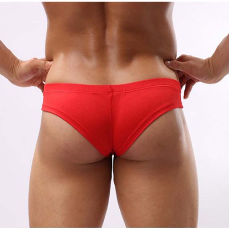 กางเกงบ็อกเซอร์ กางเกงชั้นใน เอวต่ํา ระบายอากาศ เซ็กซี่ สําหรับผู้ชาย