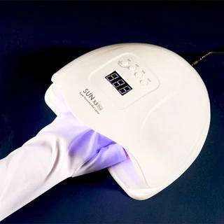 CHARZIEG ถุงมือกันรังสียูวีเจลสำหรับทำเล็บ UV50+