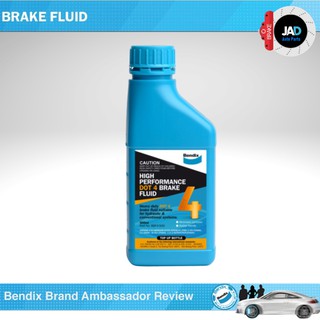 Bendix น้ำมัน เบรค สังเคราะห์คุณภาพสูง DOT4 ( 500 ml.)ผ่านการรับรองตามมาตรฐาน SAE J1703 ให้คุณใช้งานเบรกอย่างมั่นใจ