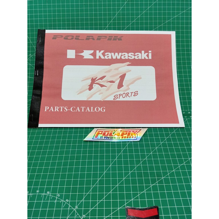 KAWASAKI K-1 K ONE K1 CATALOG PART BOOK KAWSAKI K 1 CATALOG PART BOOK KAWASAKI K-1 CATALOG