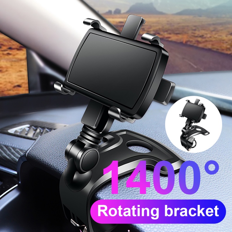hotAnkndo Dashboard 1400 Degree Car Mobile Phone Holder Mount Phone
