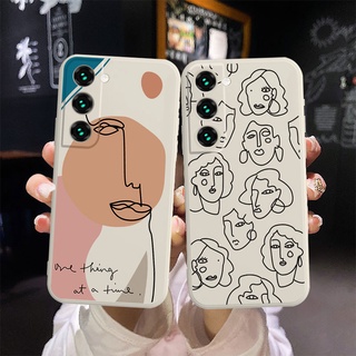 Soft Case Samsung A10 J7 Prime A10 A10S M01S A12 A125 ใบหน้า ภาพบุคคล ศิลปะ นามธรรม เคสซัมซุง M12 F12 A30 A20 M10S A205 A305 A32 A50 A30S A50S A51 M40S A515F J2 Prime A20S A207F A02S M02S A025 F02S A52 A52S A72 เคสโทรศัพท์