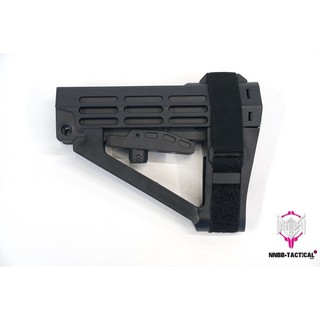 พานท้าย SBA4 (Pistol Stabilizing Brace) สี:  BK