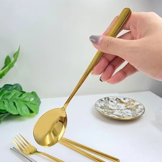 Marino Home ช้อน เซ็ตช้อนส้อม เซ็ตช้อนซ้อมพร้อมตะเกียบ สแตนเลส 304 มีกล่องใส่ No.Y759