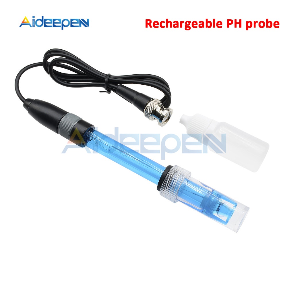 บอร์ดโมดูลเซนเซอร์ตรวจจับค่า PH 0-14 พร้อมตัวควบคุมอิเล็กโทรด BNC PH ราคา ถูกที่สุด ดีลบีเคเค แกลเลอรีภาพที่ 8