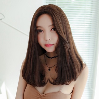 วิกผมแสกกลาง ประบ่า วอลลุ่มปลาย