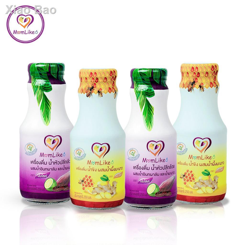☃♘◄Momlike เครื่องดื่มเพิ่มน้ำนมสำหรับคุณแม่ 1 ลัง (24ขวด)