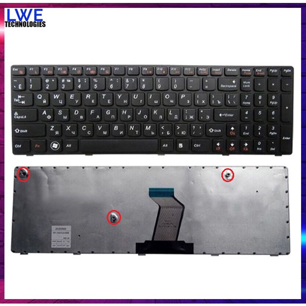 Lenovo Ideapad Z560 Z570 B570 G570 G770 V570 Y570 แป้นพิมพ์ทดแทนแล็ปท็อป