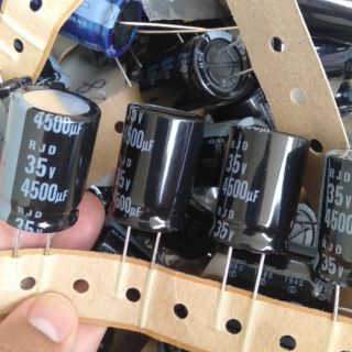 Capacitor 4500uf35v ขายแพค10ตัว150บาท