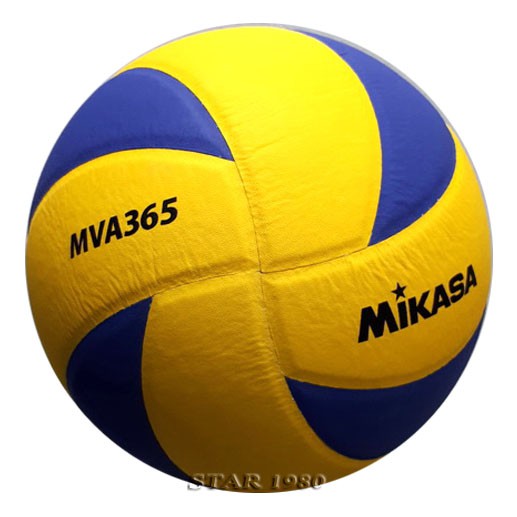 (พิเศษสเปคราชการ) ลูกวอลเลย์บอลt มิกาซ่า mikasa รุ่น mva 365 (yb) เบอร์ 5 หนังอัด pu k+n