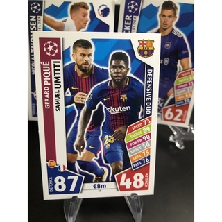 Topps Champions League Match Attax 2018 Barcelona Cards