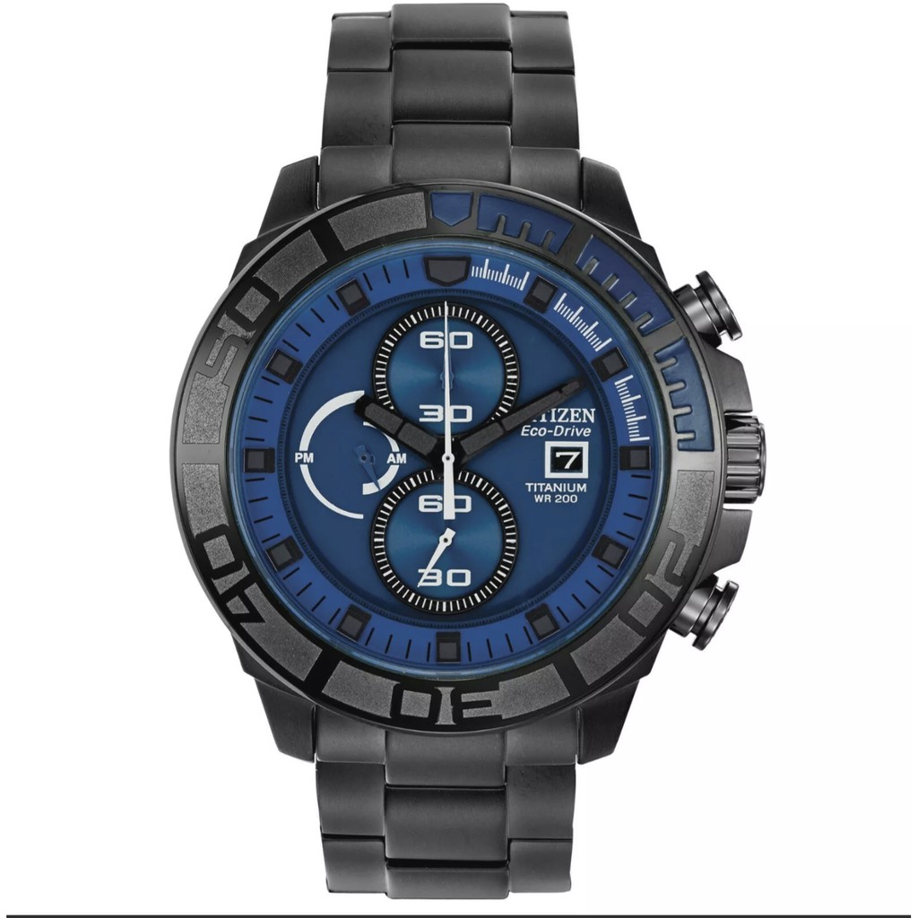 Men's Citizen Eco-Drive Brycen titanium  Watch