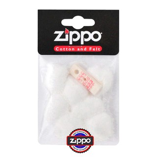 Zippo 122110 Cotton &amp; Felt ชุดเรยอน สักหลาด สำหรับเปลี่ยนใส่ไฟแช็กซิปโป้ขนาดมาตรฐานได้ 1 อัน