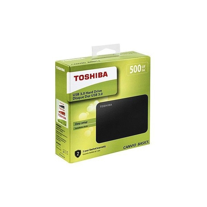 Bargain price HARD DISK EXTERNAL TOSHIBA 500GB CANVIO BASIC