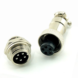 GX16-5 5 Pin 16mm Male &amp; Female Butt joint Connector kit Aviation plug interface