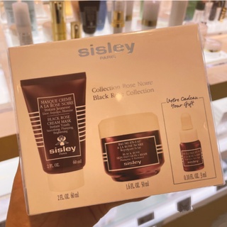 Sisley Black Rose Revitalizing Firming Set Anti-Wrinkle Repair Serum + Mask + Essential Oil