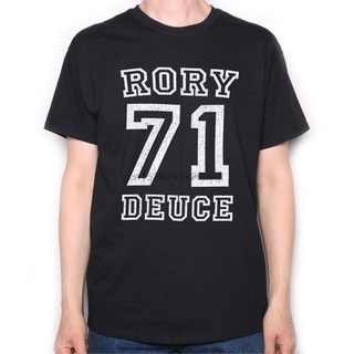 เสื้อยืด พิมพ์ลายโลโก้ Skool Hooligans A Tribute to Rory Gallagher Rory 71 Deuce สําหรับผู้ชายS-5XL