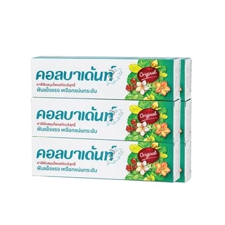 (แพค 6 กล่อง) Kolbadent ยาสีฟันสมุนไพรคอลบาเด้นท์ 160g ลดเสียวฟัน ลดกลิ่นปาก เหงือกกระชับ ขจัดคราบหินปูน สินค้าจากบริษัท