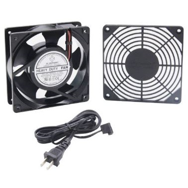 GERMANY FAN G7-05001/Fan1(ขนาด 4 นิ้ว)HEAVY DUTY FAN/สายไฟ 1.8 เมตร/สำหรับตู้แร็ค (Rack)