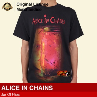 เสื้อยืดโอเวอร์ไซส์เสื้อยืด ลายวงร็อค ALICE IN CHAINS Jar Of Flies นําเข้าจากออริจินัล สําหรับผู้ใหญ่ ทุกเพศS-4XL